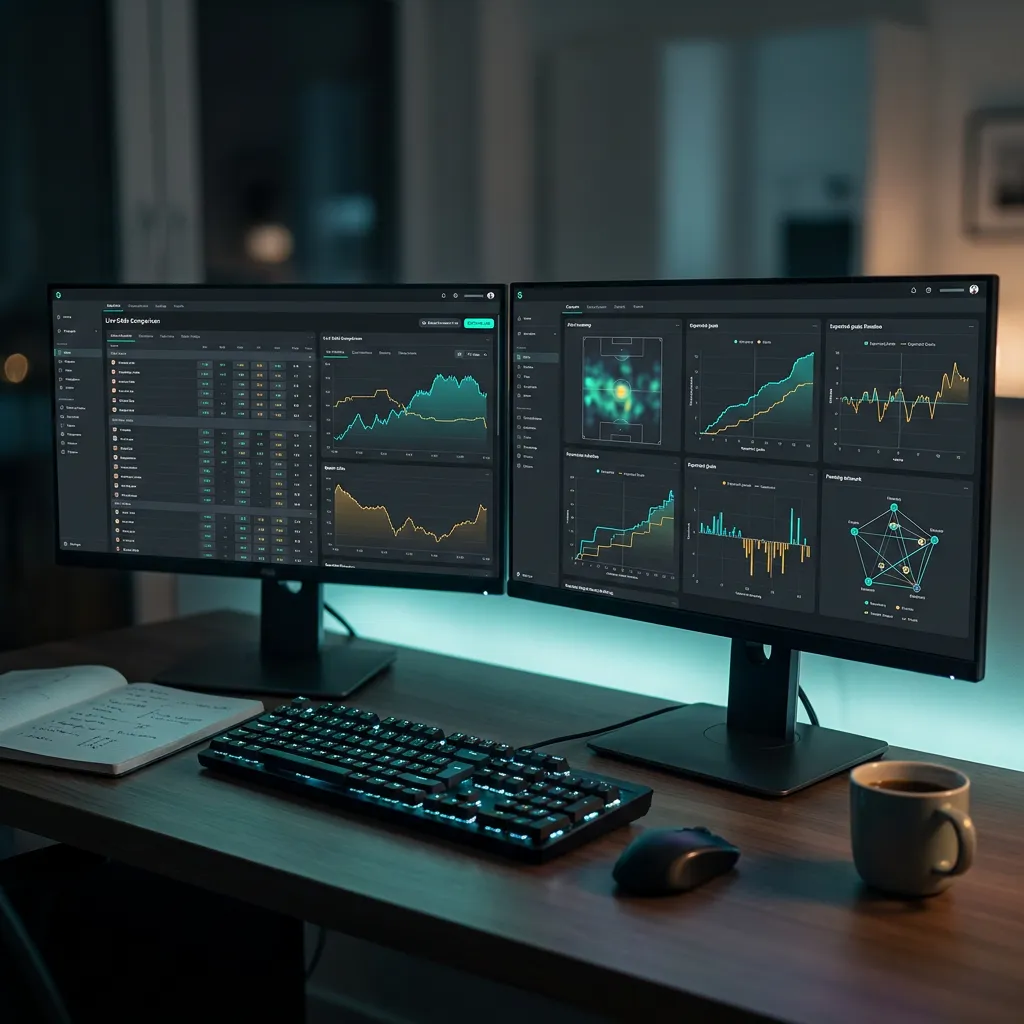 Dvigubas Monitorių Analitikos Darbo Stalas