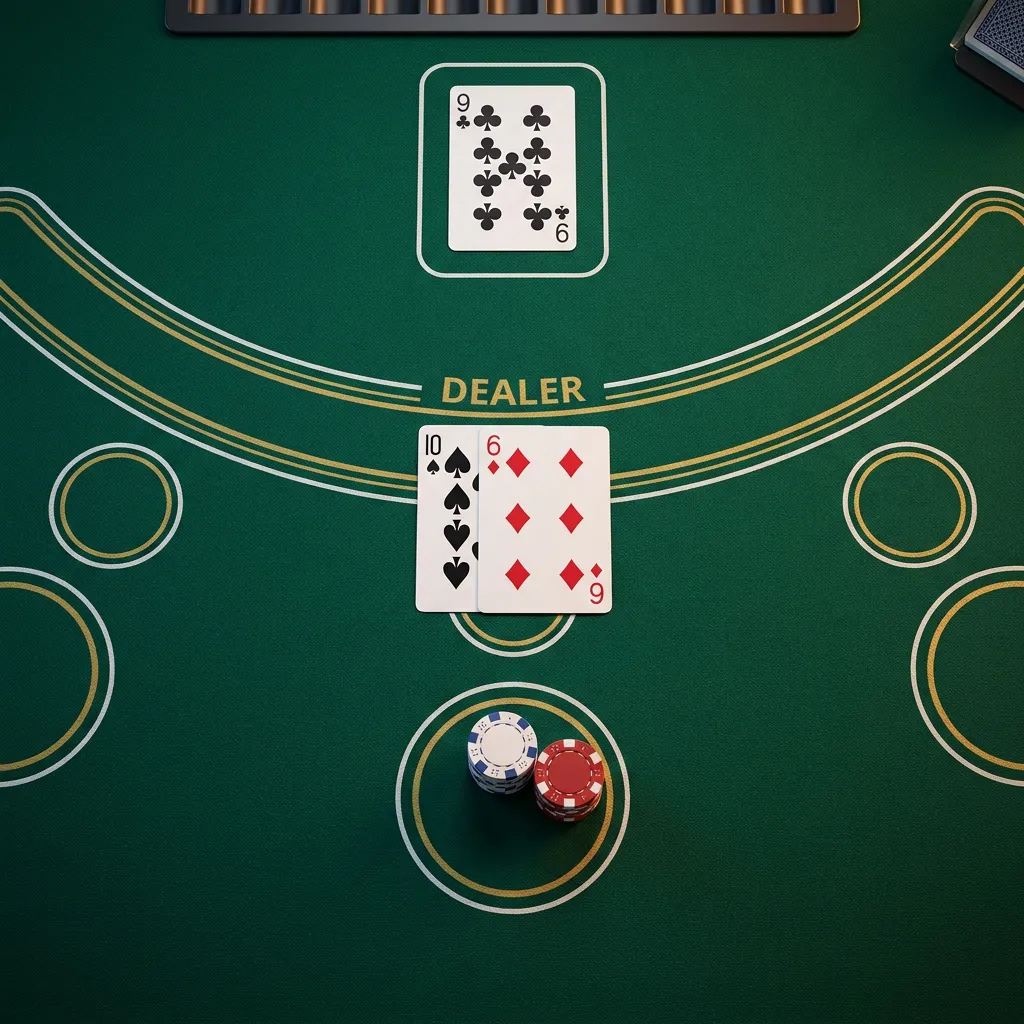 Blackjack Stalo Vaizdas