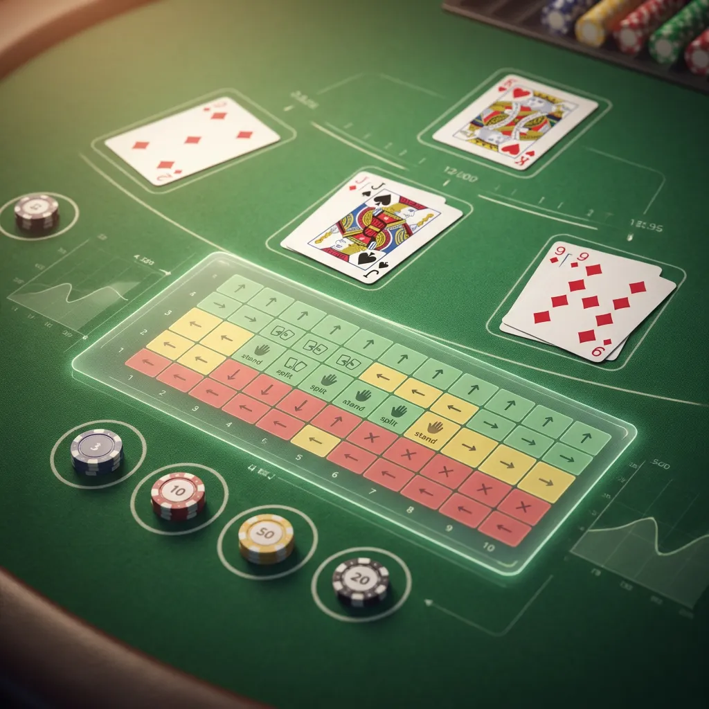 Blackjack Strategijos Lentelė