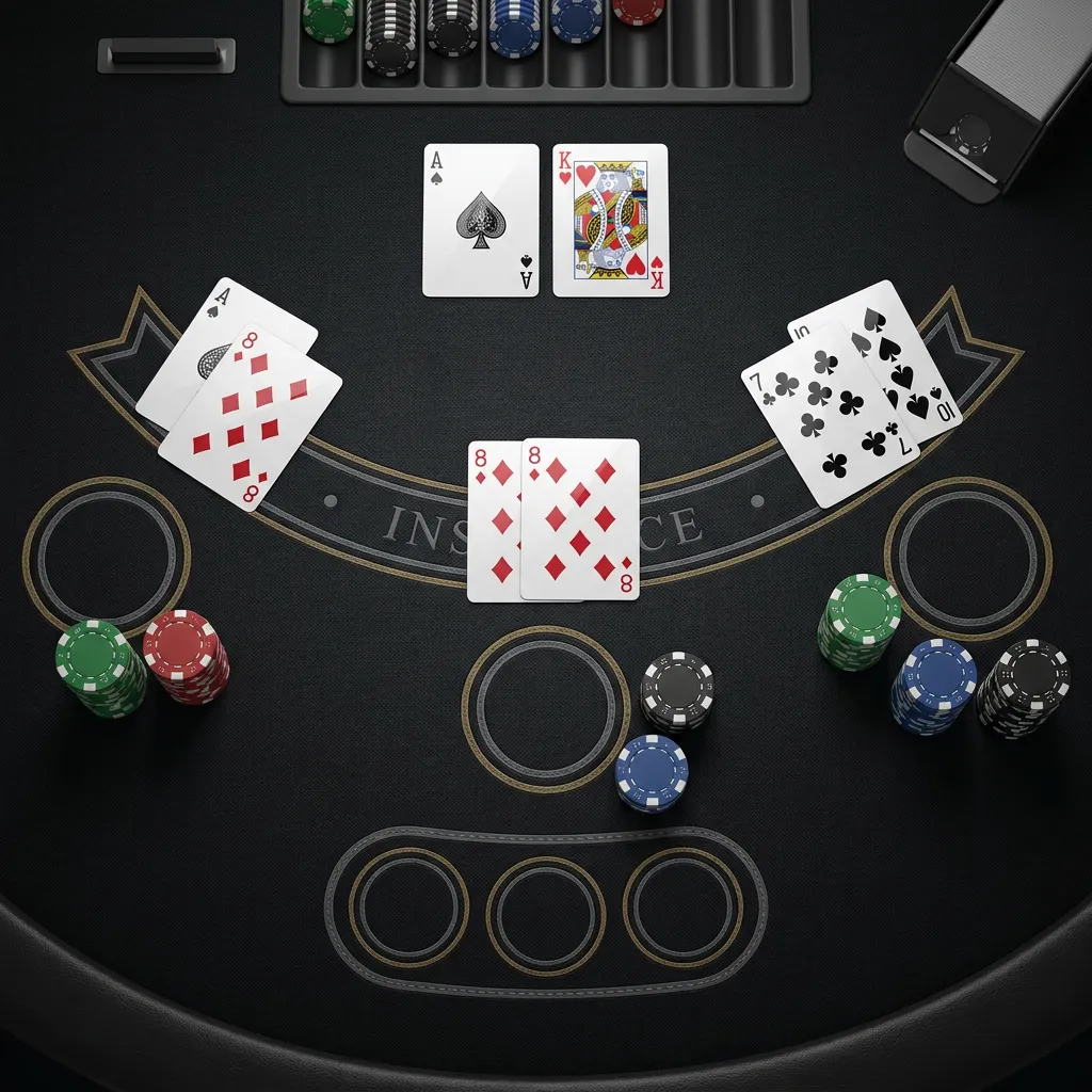Skaitmeninis Blackjack Stalas