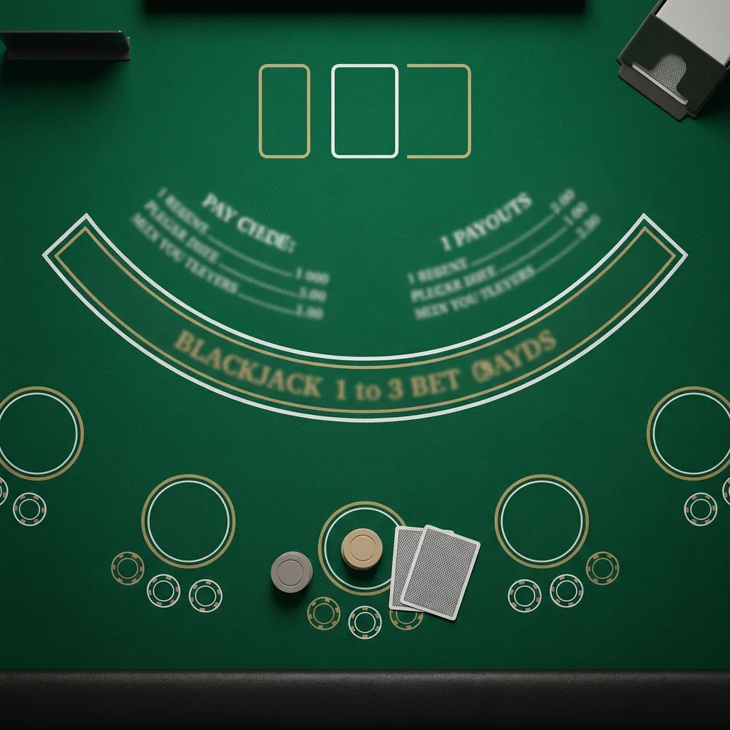Blackjack Stalo Išdėstymas