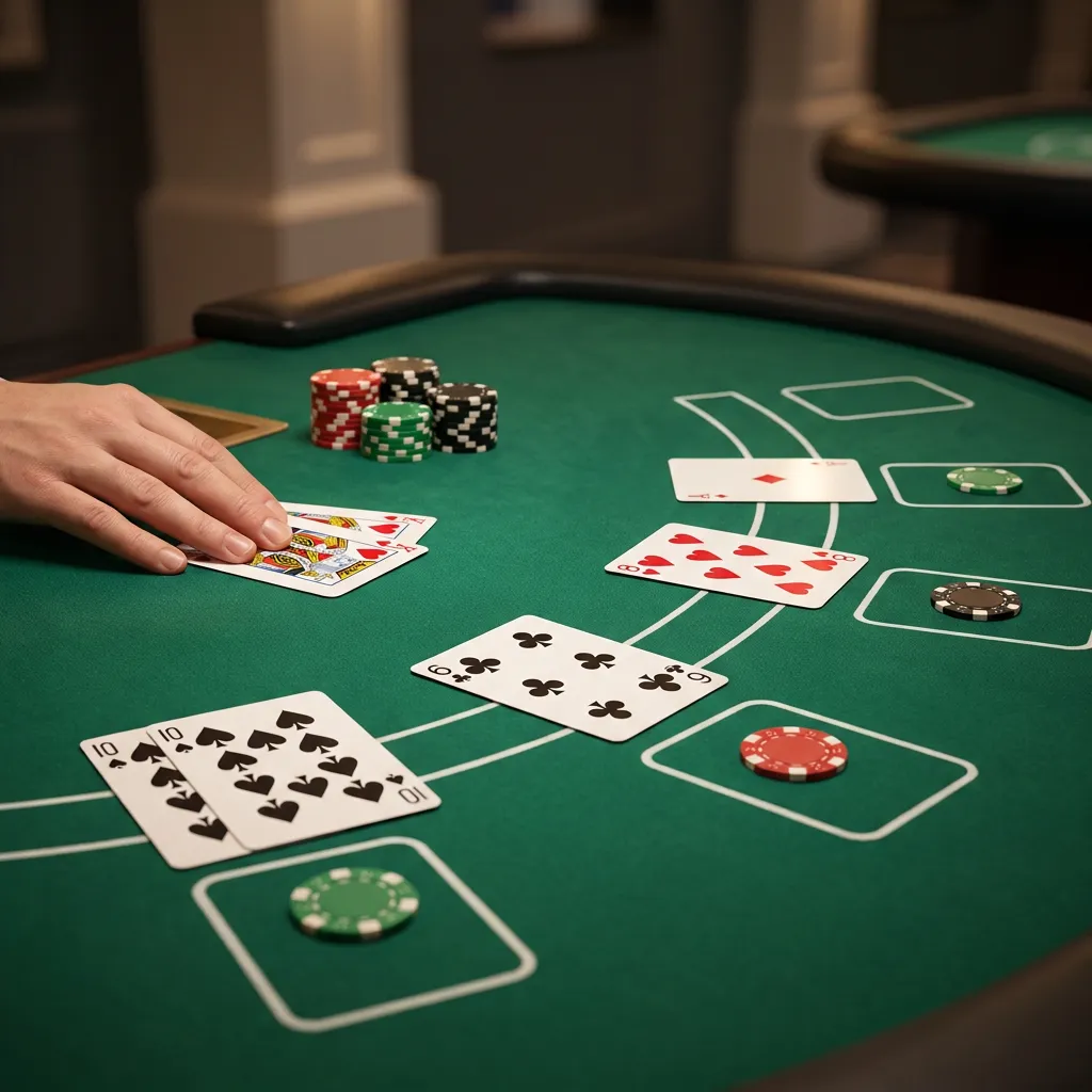 Blackjack Stalas