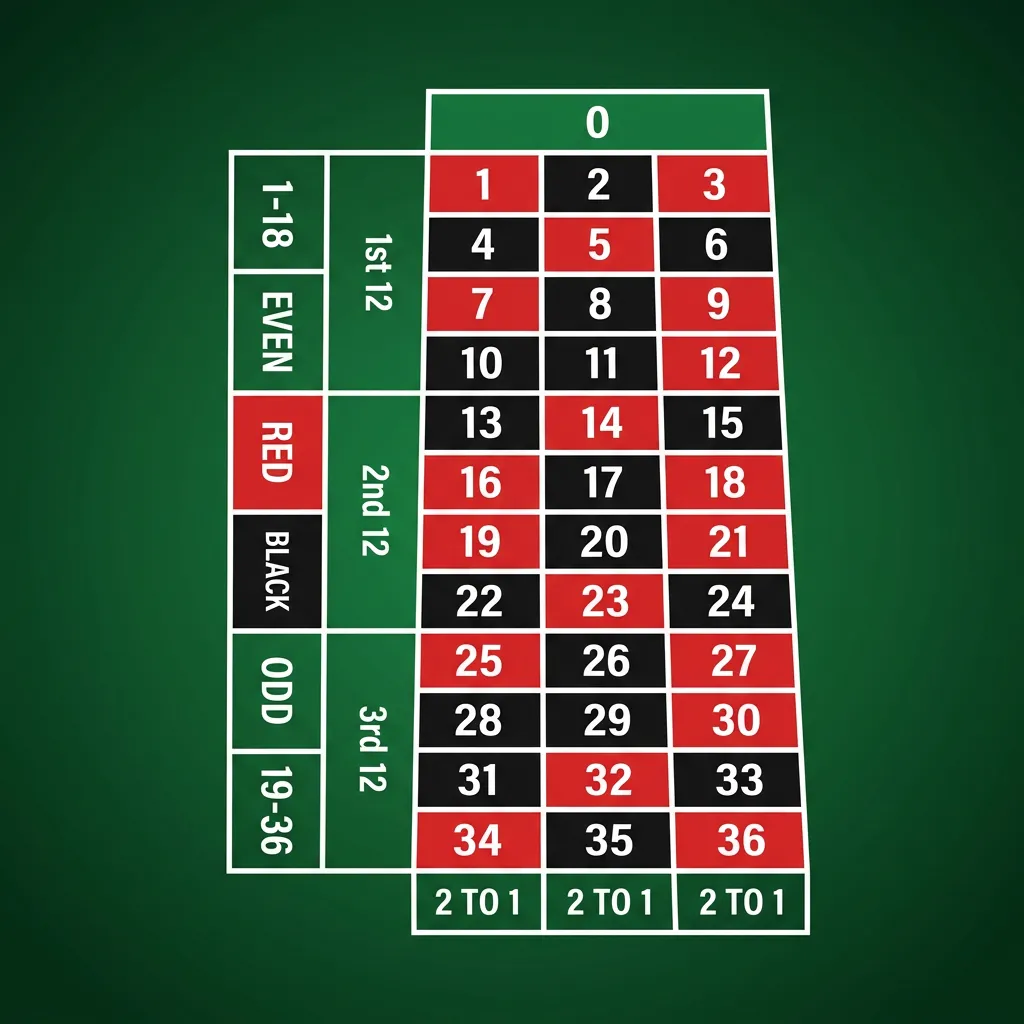 Ruletės Statymų Schema