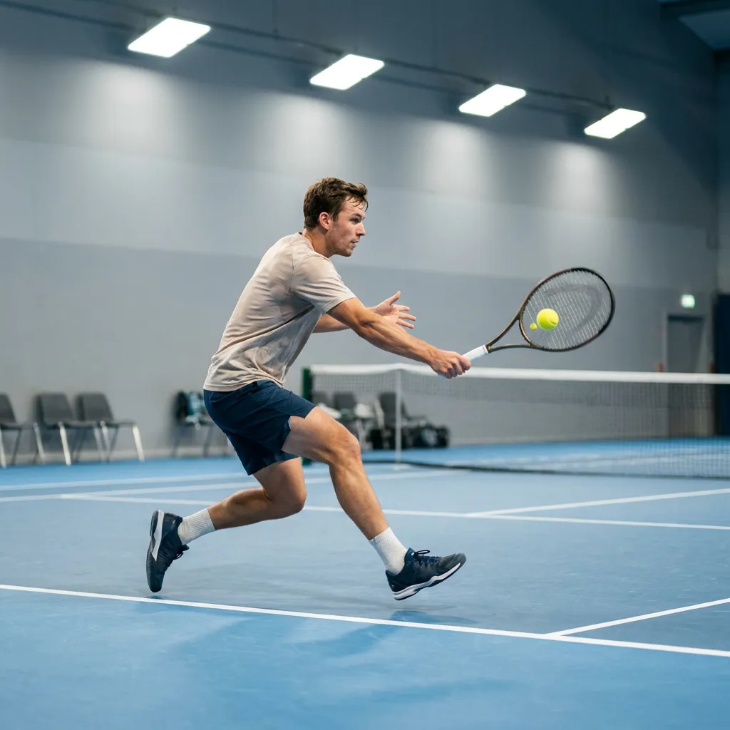 Salės Forehand Grąžinimas